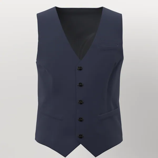 Loro Piana Super 150's No. 29070 made up: vest