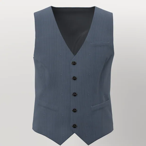 Loro Piana Super 150's No. 29666 made up: vest