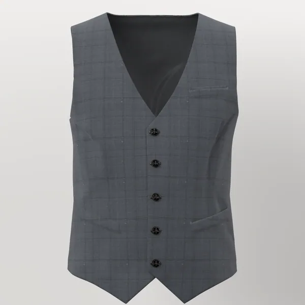 Loro Piana Super 150's No. 29724 made up: vest