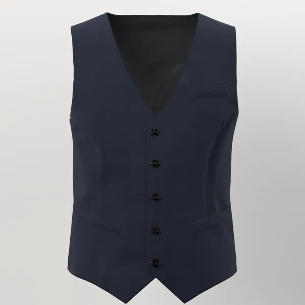 Loro Piana Super 150's No. 29737 made up: vest