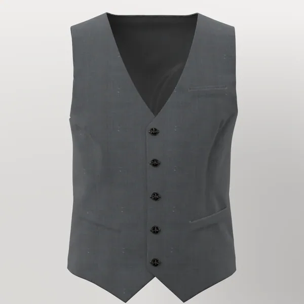 Loro Piana Super 150's No. 29742 made up: vest