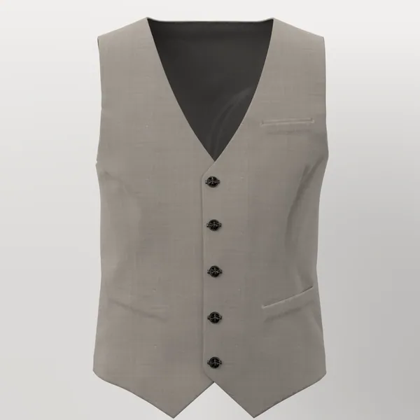 Loro Piana Super 150's No. 29755 made up: vest