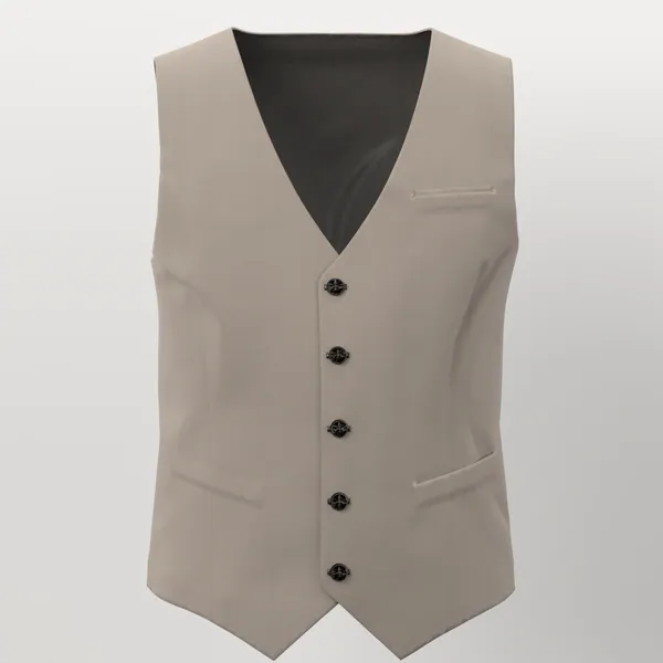Loro Piana Super 150's No. 29762 made up: vest
