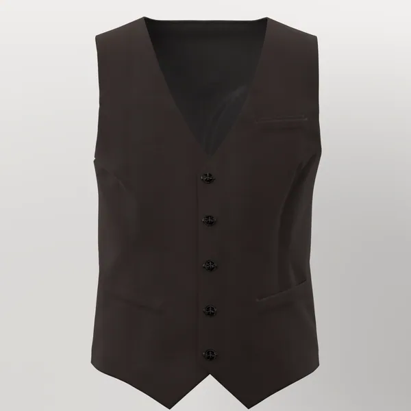 Loro Piana Super 150's No. 29764 made up: vest