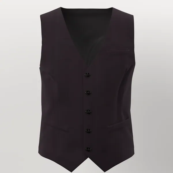 Loro Piana Super 150's No. 29765 made up: vest