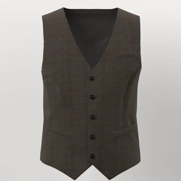 Marzotto Jacketing No. 25736 made up: vest