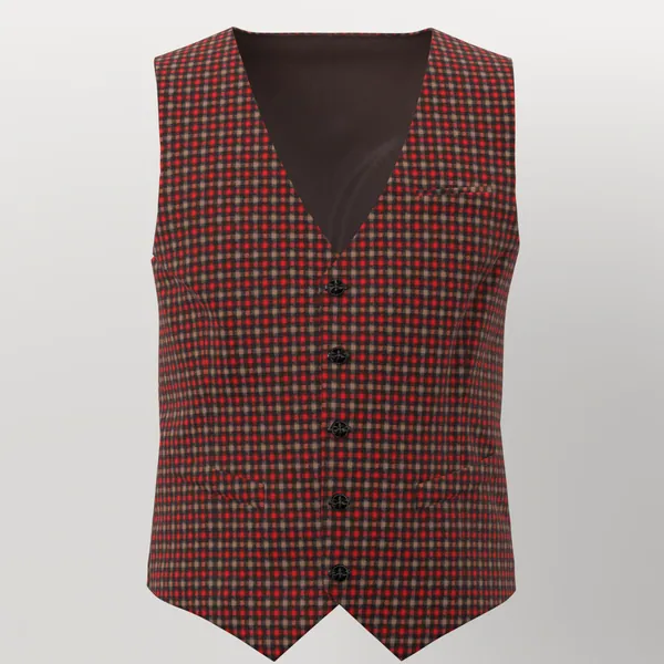 Marzotto Jacketing No. 28171 made up: vest