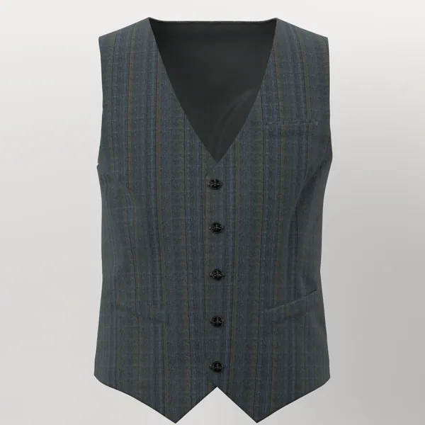 Marzotto Jacketing No. 28511 made up: vest