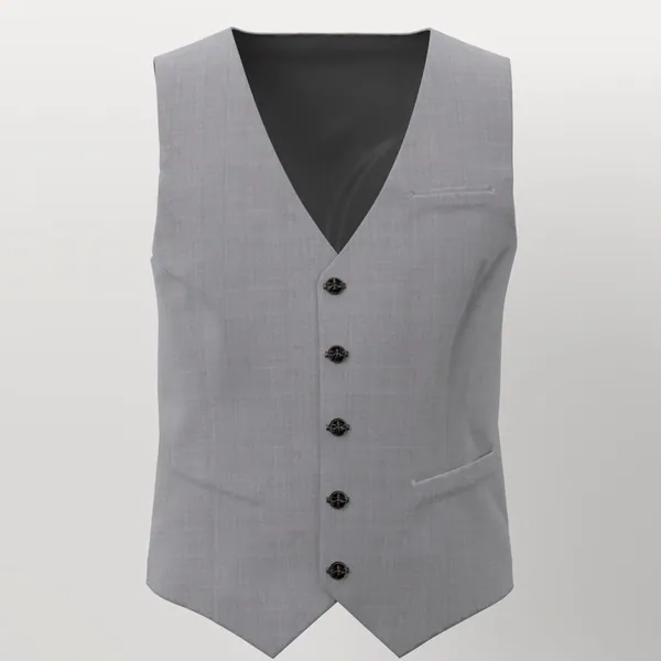 Michaelangelo Stretch Wool No. 28973 made up: vest