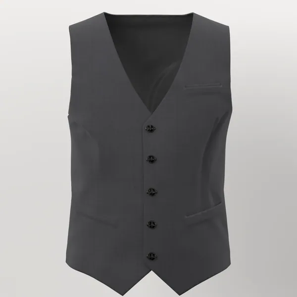 Michaelangelo Stretch Wool No. 28990 made up: vest