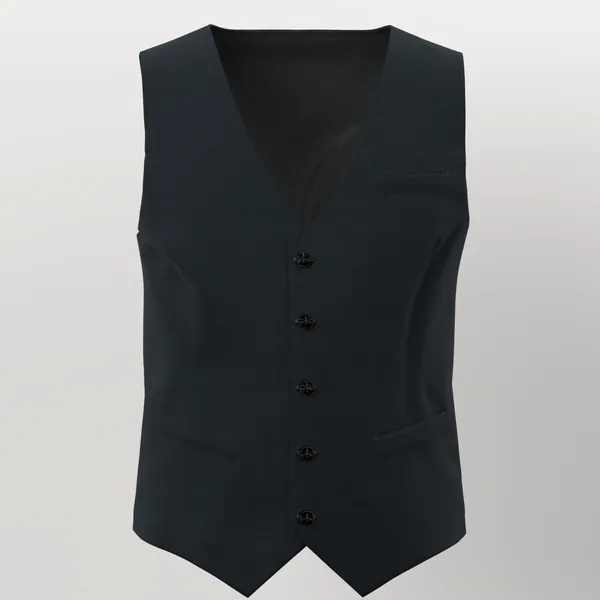 Michaelangelo Stretch Wool No. 28991 made up: vest