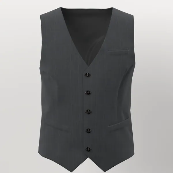 Michaelangelo Stretch Wool No. 29006 made up: vest