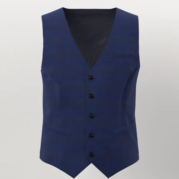 Michaelangelo Stretch Wool No. 29014 made up: vest