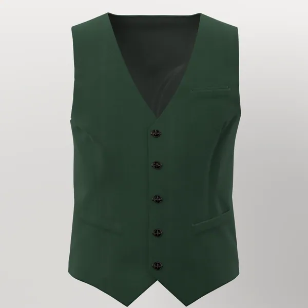 Michaelangelo Stretch Wool No. 29829 made up: vest