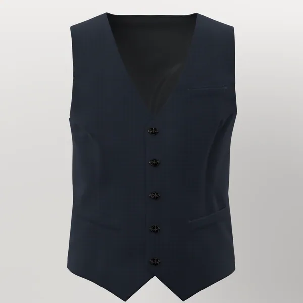 Michaelangelo Stretch Wool No. 29840 made up: vest