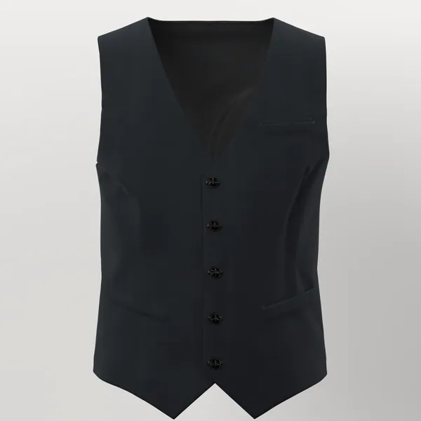 Michaelangelo Stretch Wool No. 29844 made up: vest