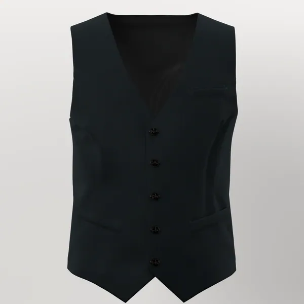 Mohair No. 21715 made up: vest