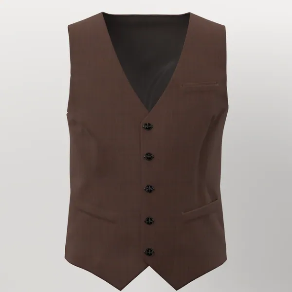 Mohair No. 24437 made up: vest