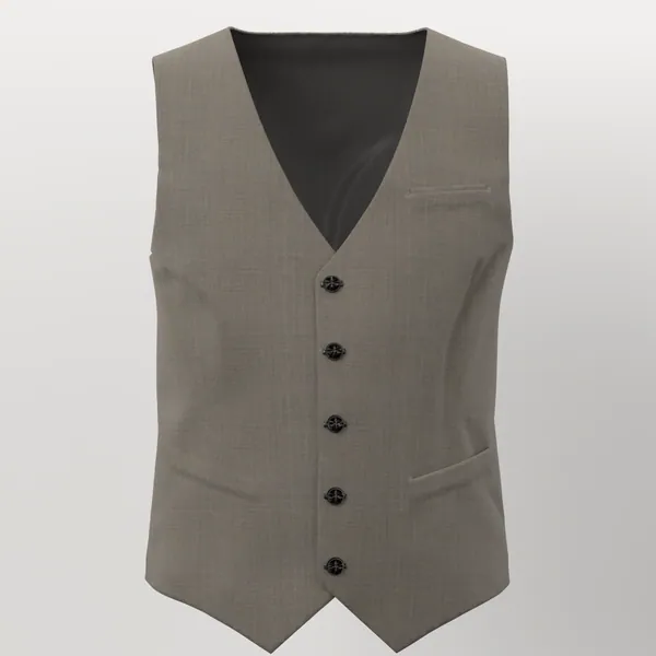 Mohair No. 24865 made up: vest