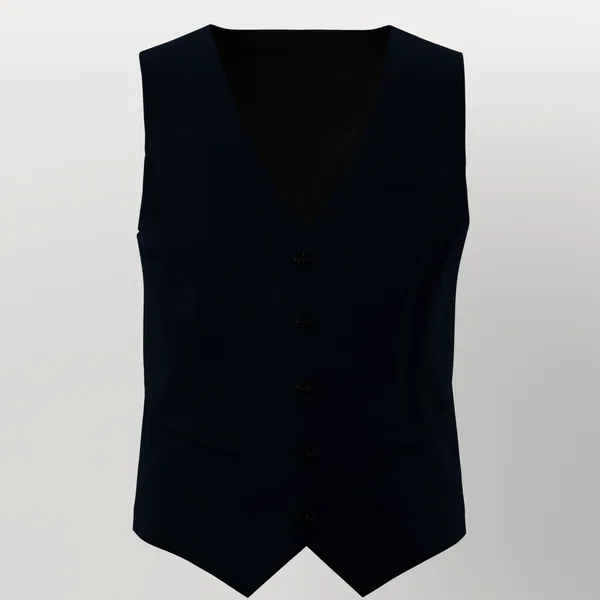 Mohair No. 698 made up: vest