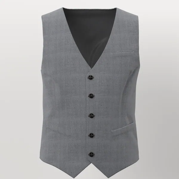 Vitale Barberis Canonico Perennial Super 110's Fancies No. 27766 made up: vest