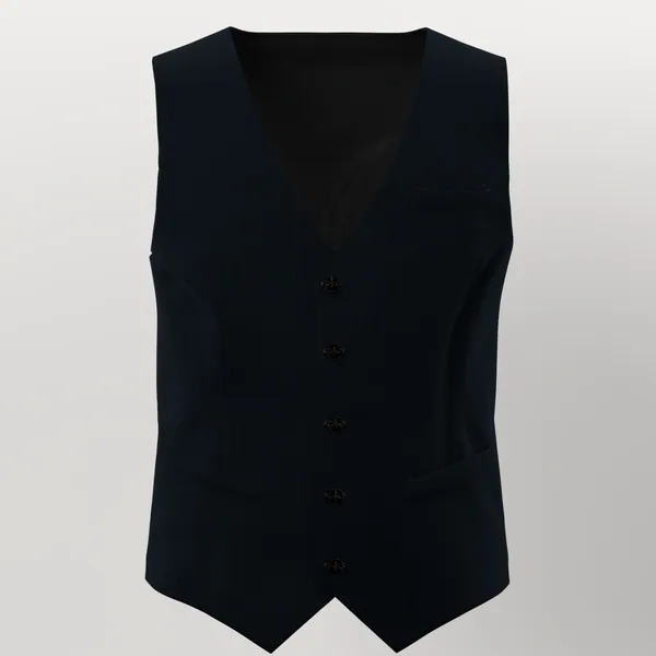 Vitale Barberis Canonico Perennial Super 110's Fancies No. 27771 made up: vest