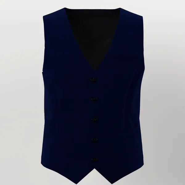 Vitale Barberis Canonico Perennial Super 110's Fancies No. 28751 made up: vest