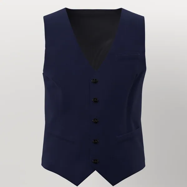 Vitale Barberis Canonico Perennial Super 110's Fancies No. 28755 made up: vest