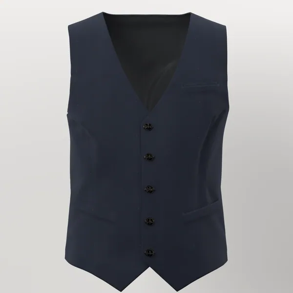 Vitale Barberis Canonico Perennial Super 110's Fancies No. 29918 made up: vest