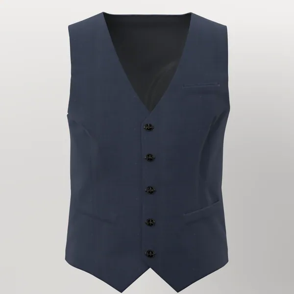 Vitale Barberis Canonico Perennial Super 110's Fancies No. 29923 made up: vest