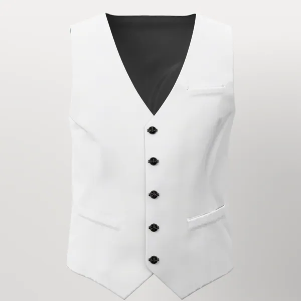 Vitale Barberis Canonico Perennial Super 110's Solid-Sharkskin No. 28768 made up: vest