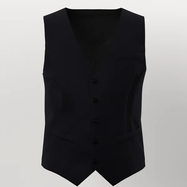 Vitale Barberis Canonico Wool & Mohair No. 28761 made up: vest