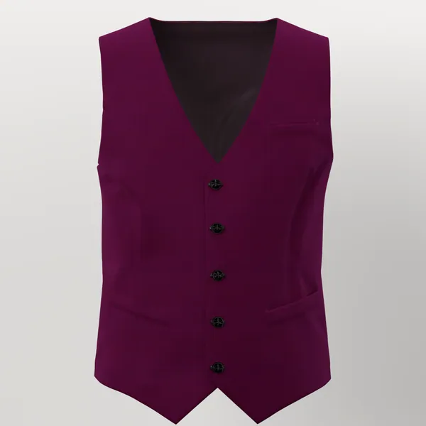 Vitale Barberis Canonico Wool & Mohair No. 28763 made up: vest
