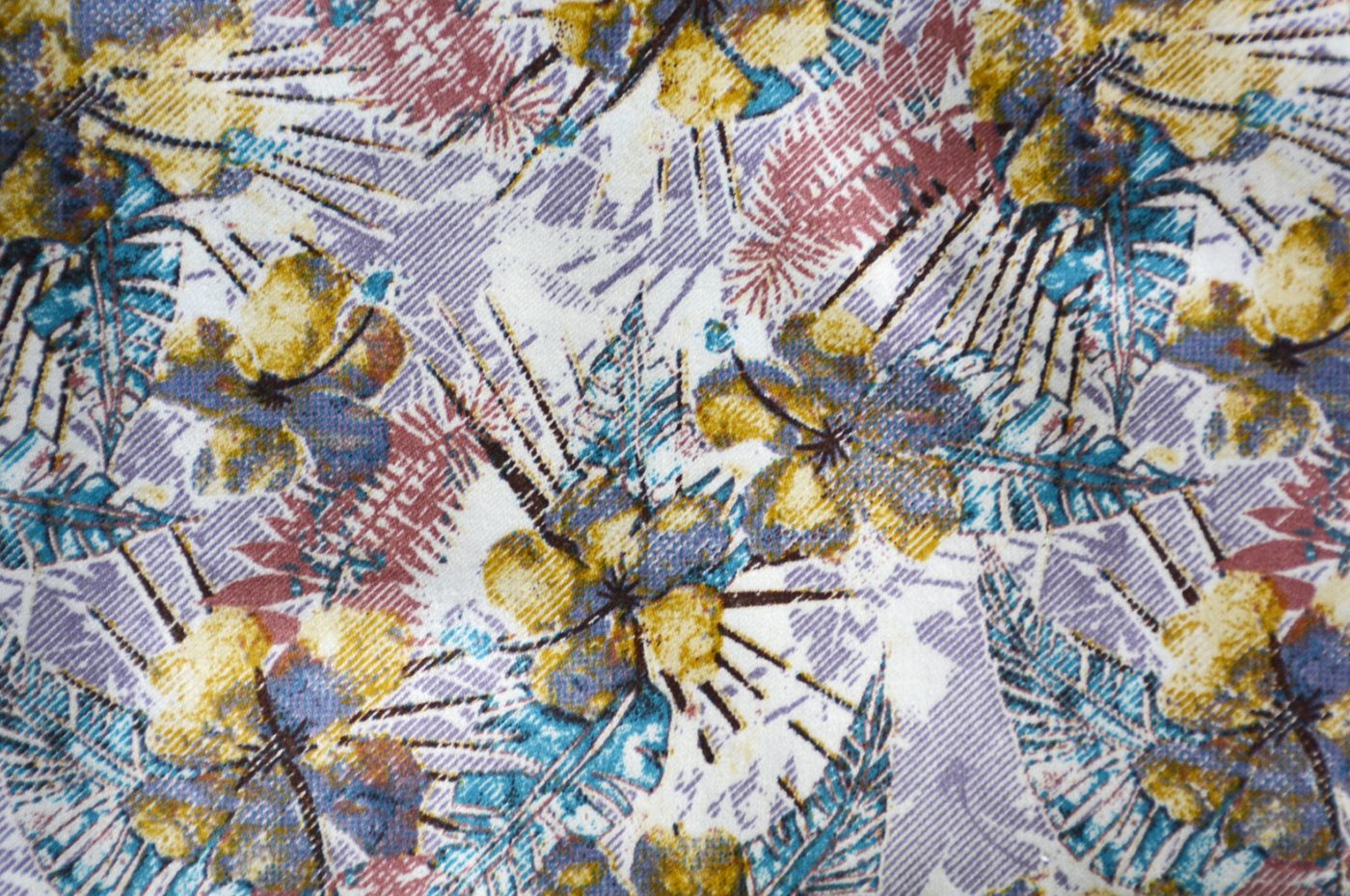 Printed Shirting No. 28103, original swatch photo
