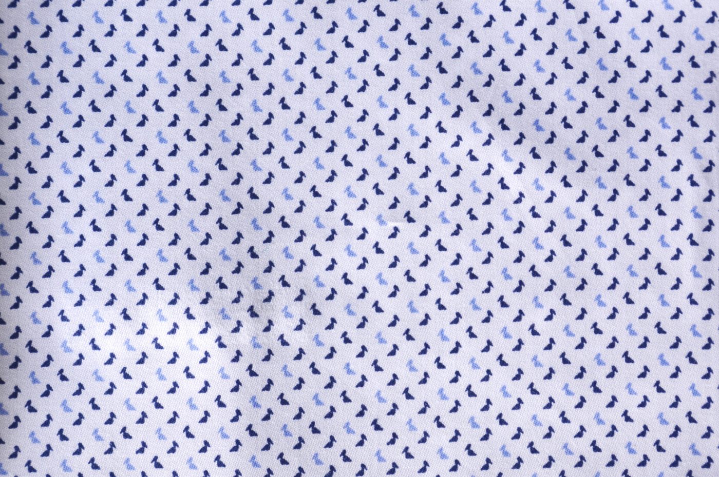 Printed Shirting No. 28124, original swatch photo