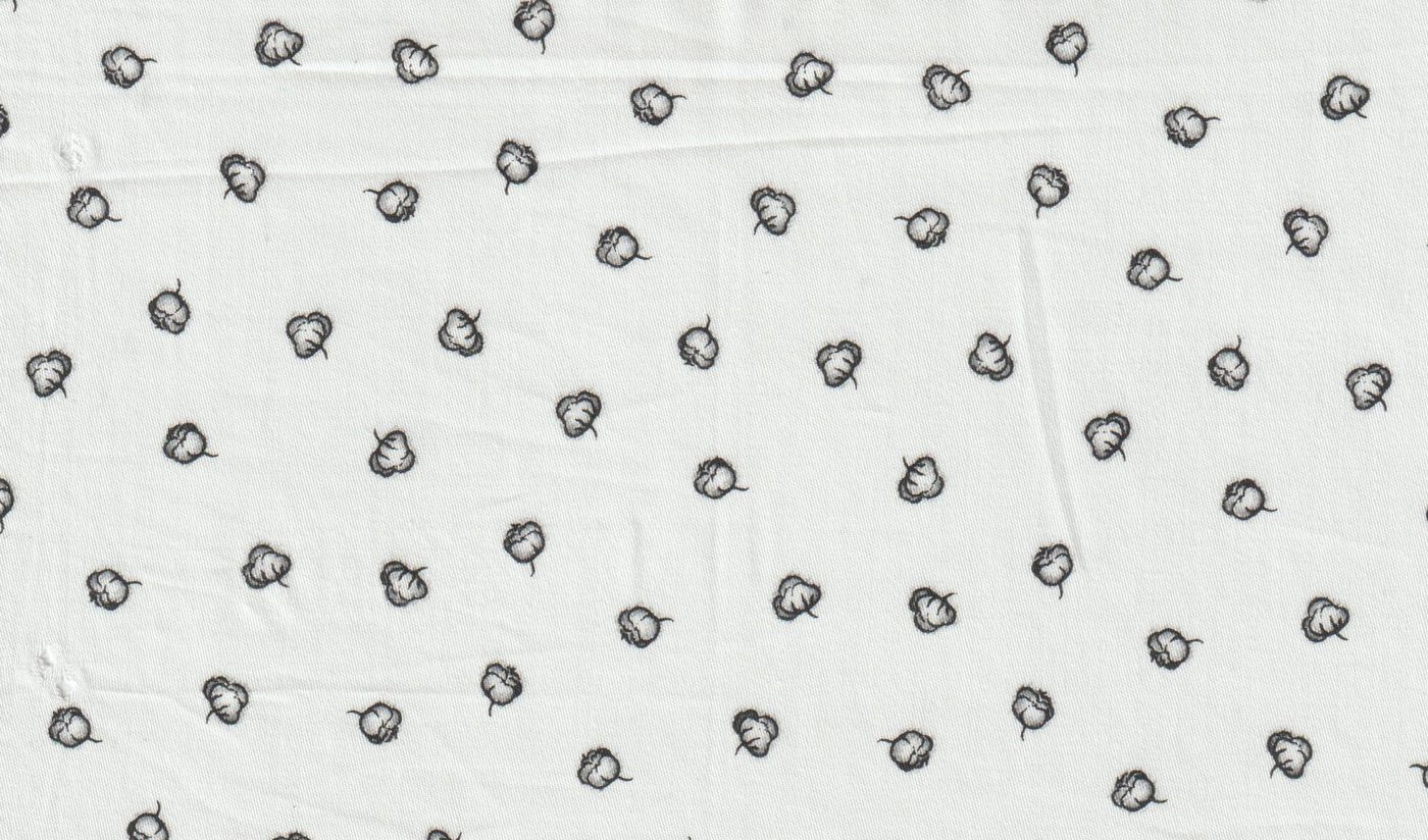 Printed Shirting No. 28915, original swatch photo