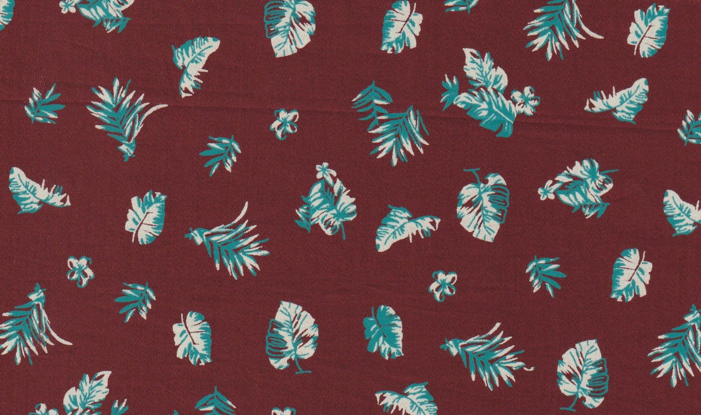 Printed Shirting No. 28933, original swatch photo
