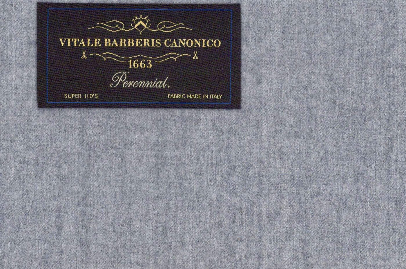 Vitale Barberis Canonico Super 120's Flannel No. 27854, original swatch photo