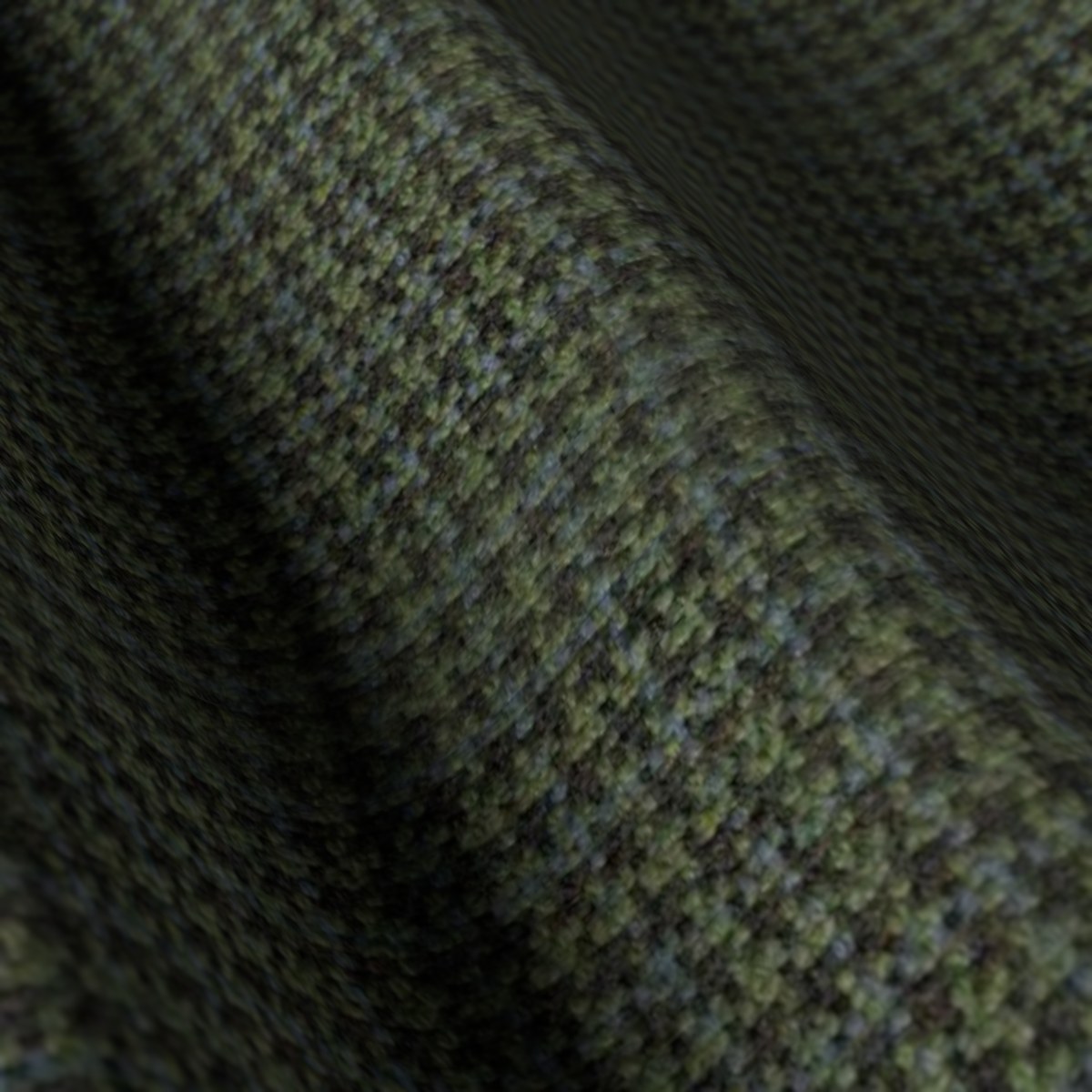 Devonshire Tweeds No. 30027, draped close-up