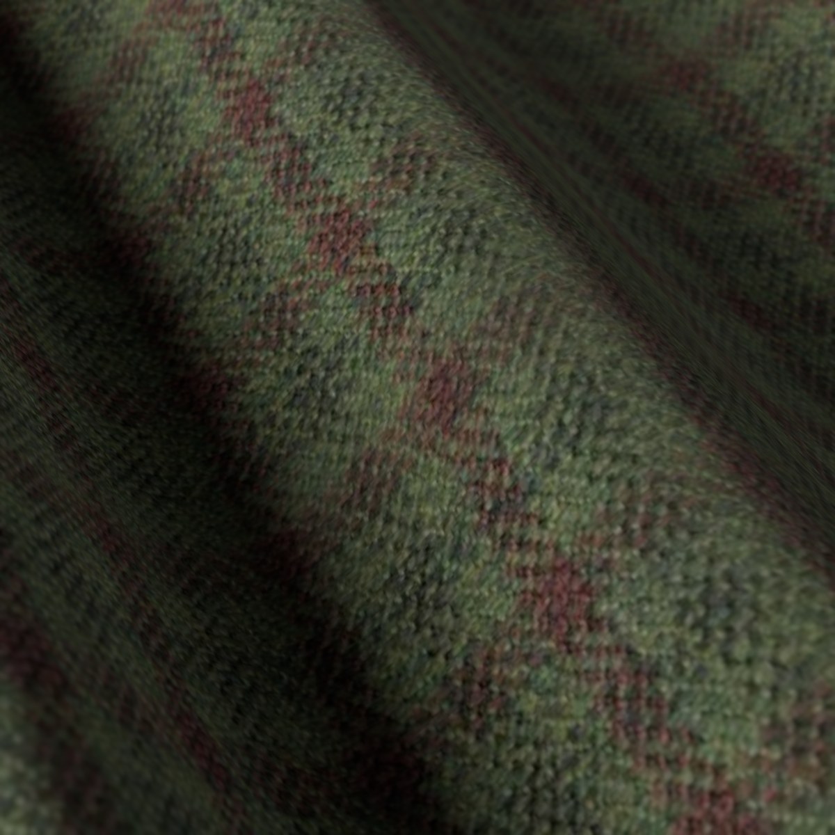 Devonshire Tweeds No. 30032, draped close-up