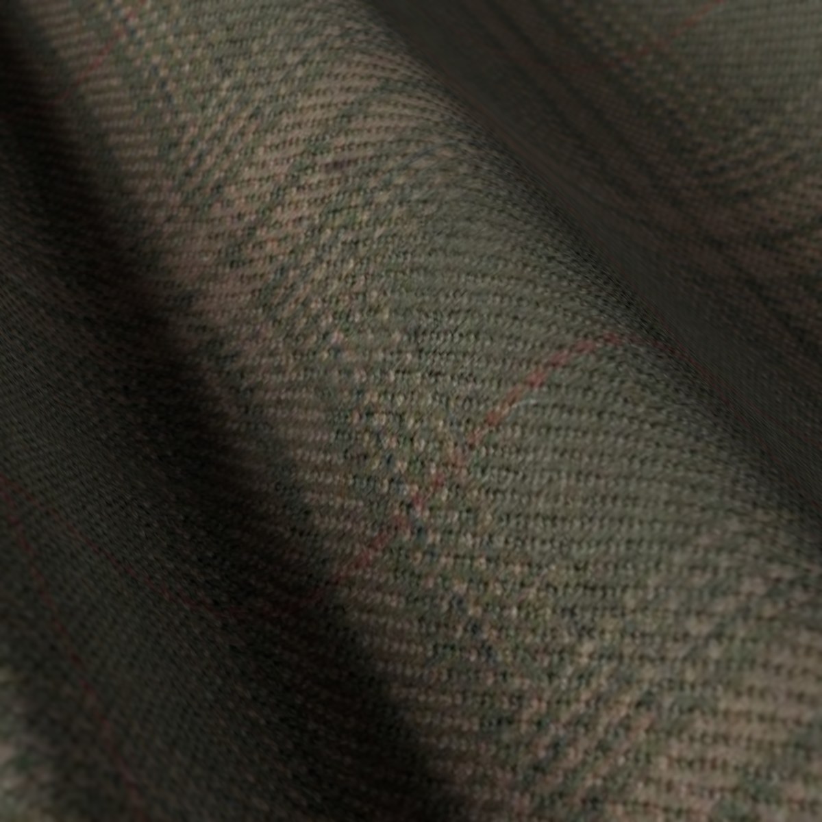Devonshire Tweeds No. 30042, draped close-up