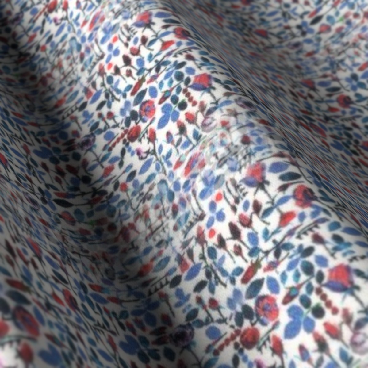 Printed Shirting No. 29559, draped close-up