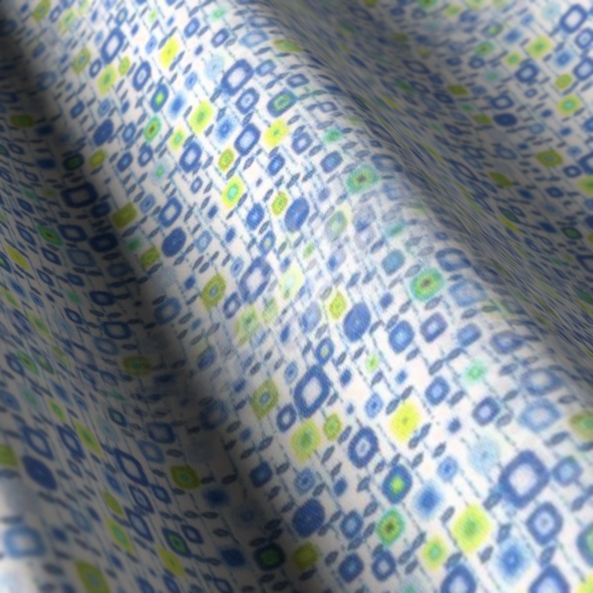 Printed Shirting No. 29595, draped close-up