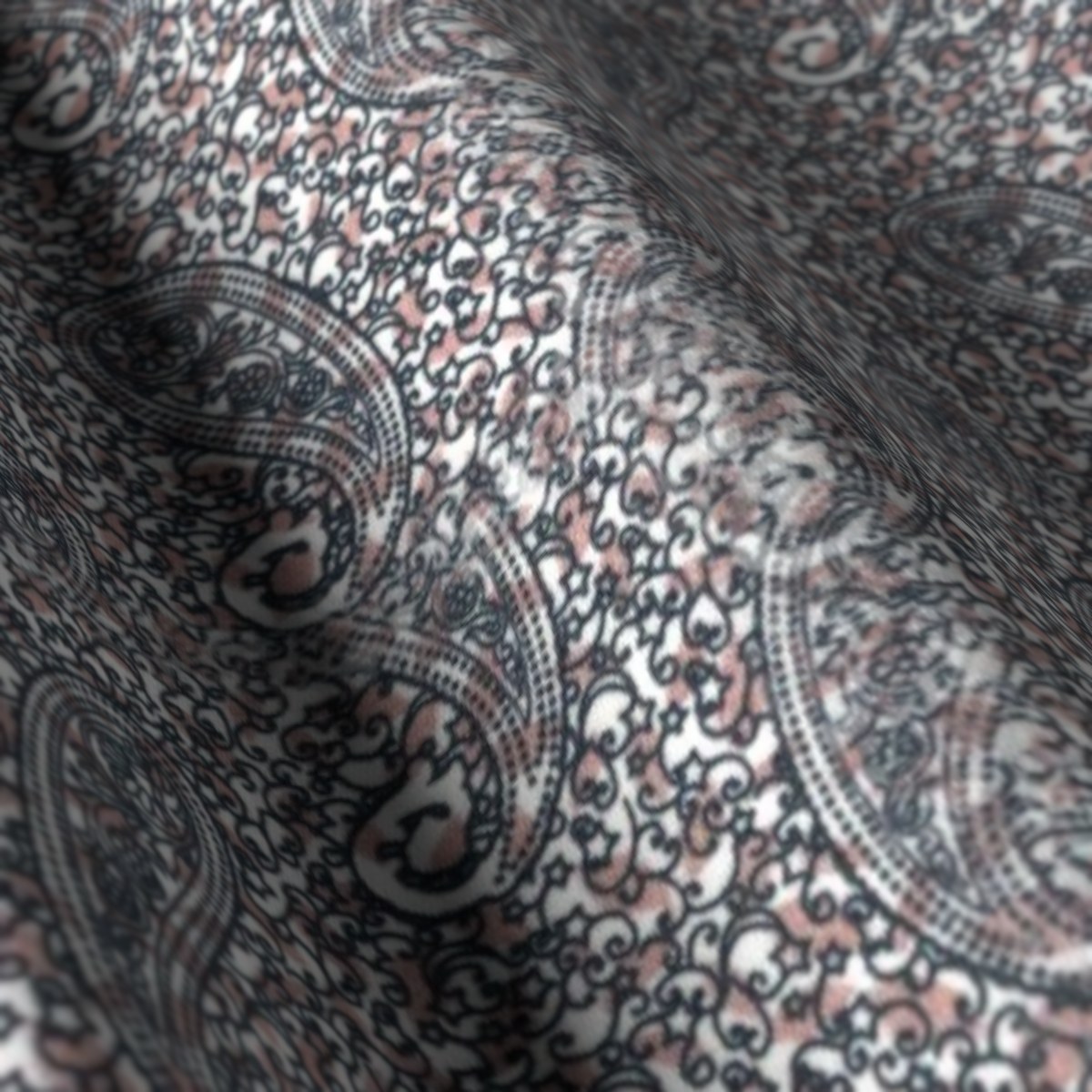 Printed Shirting No. 30511, draped close-up