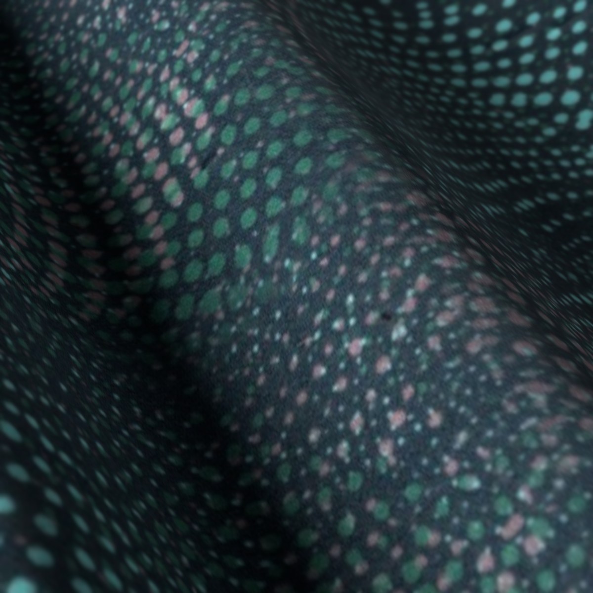 Printed Shirting No. 30518, draped close-up