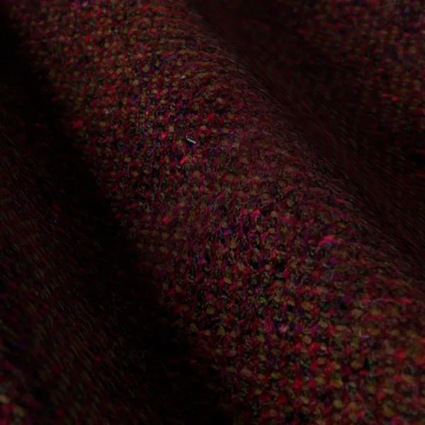 Devonshire Tweeds No. 27327, burgundy suiting fabric