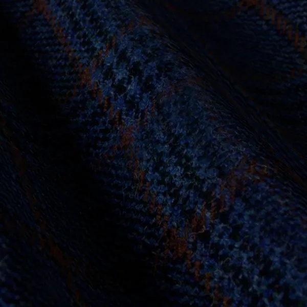Devonshire Tweeds No. 28490, navy suiting fabric