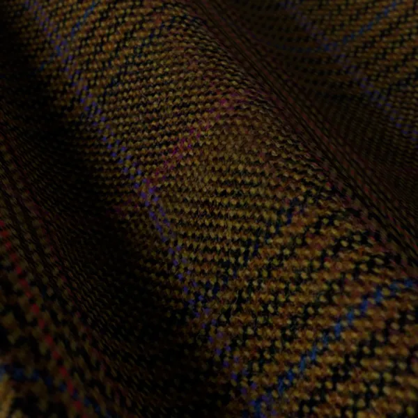 Devonshire Tweeds No. 28564, black suiting fabric