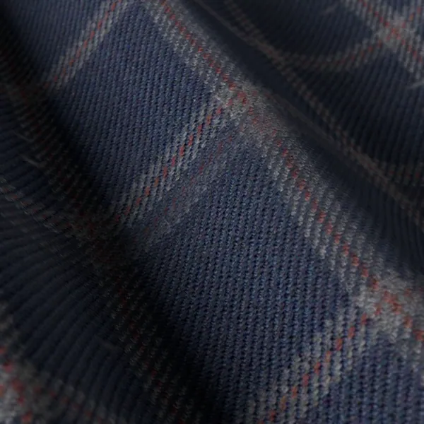 Devonshire Tweeds No. 29719, navy suiting fabric