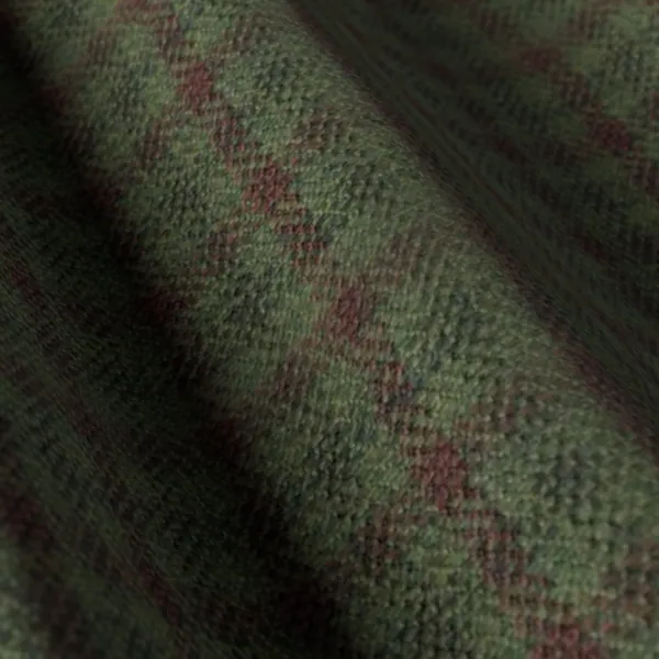 Devonshire Tweeds No. 30032, olive suiting fabric